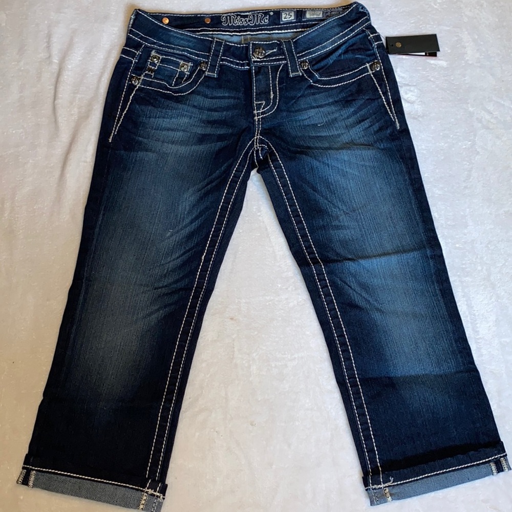 Miss Me Cropped Jeans